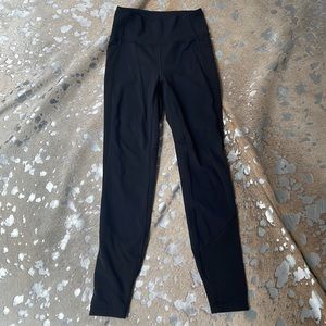 Full length black leggings